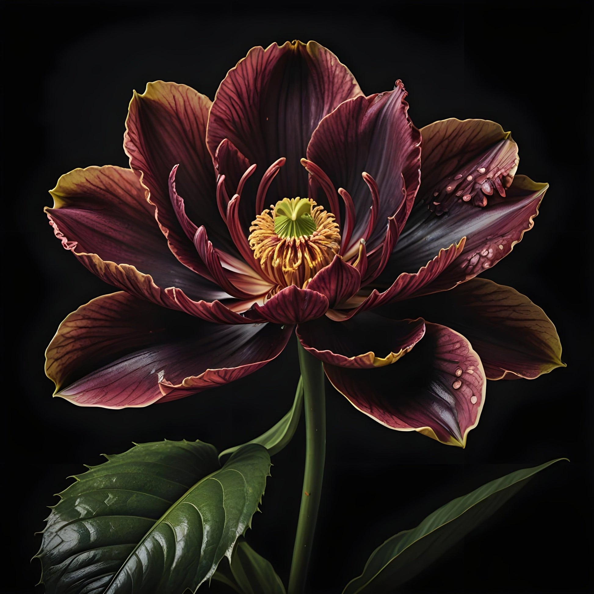 Botanical Study Wall Art Print – 3-Vintage Botanical Illustration 