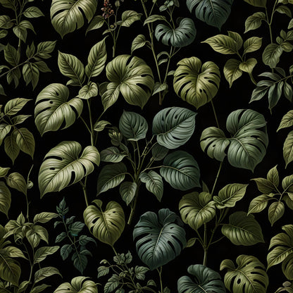 Botanical Study Wall Art Print – Vintage Botanical Illustration (Square)