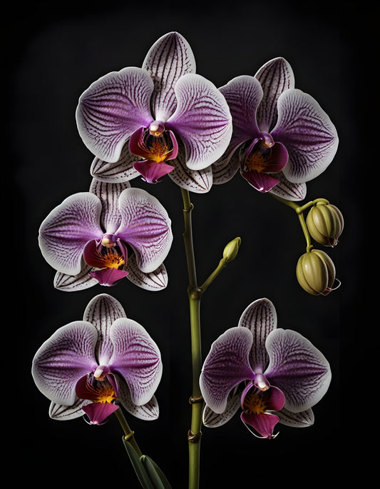 Botanical Wall Art Print – Vintage Botanical Study-4- Floral Art