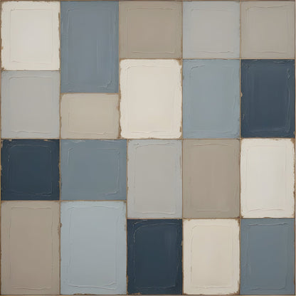 Neutral Contemporary Wall Art – Quiet Luxury Minimalist Square Art Print