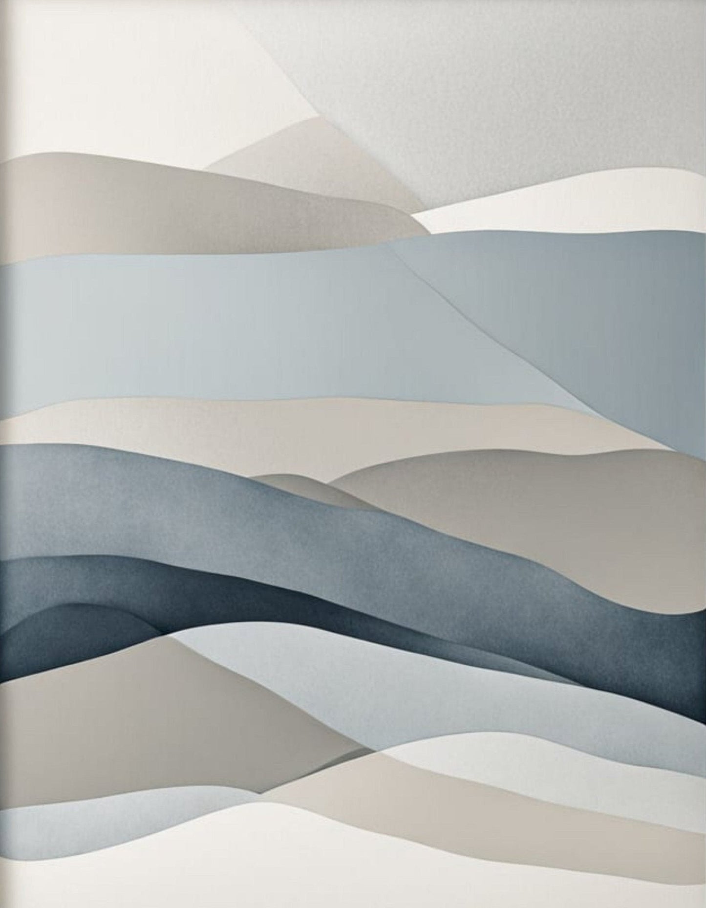 Abstract Neutral Wall Art Set of 4 – Modern Minimalist Gallery Wall - Byeutifull Art