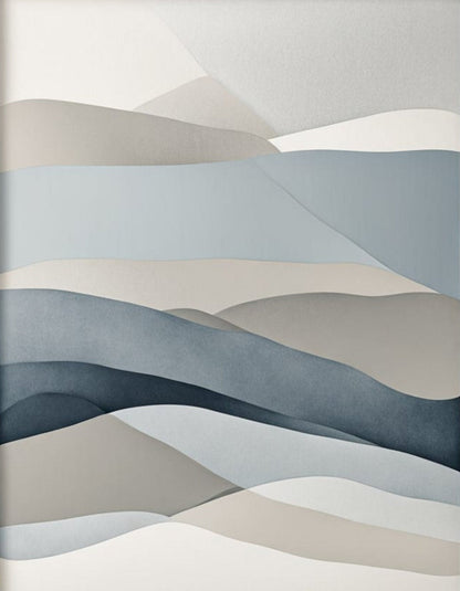 Abstract Neutral Wall Art Set of 4 – Modern Minimalist Gallery Wall - Byeutifull Art