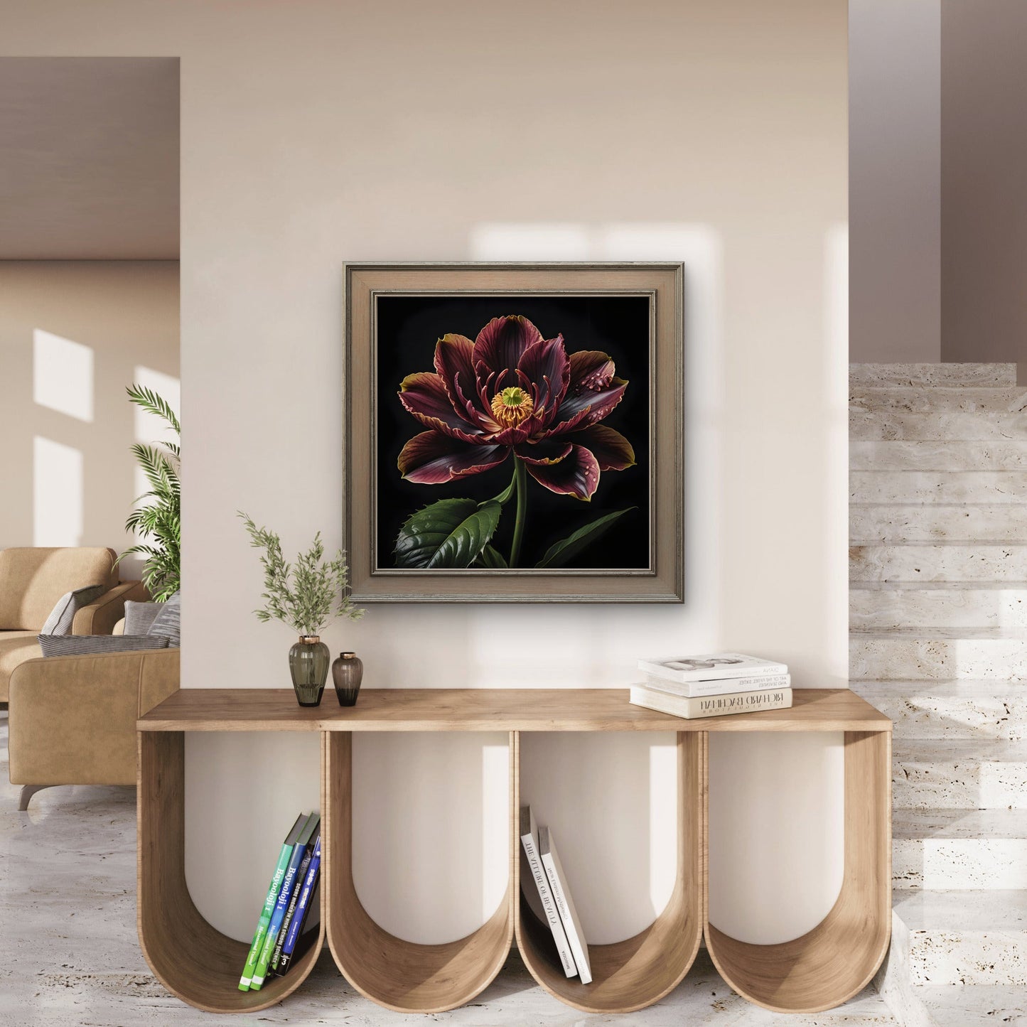 Digital Art - Botanical Studies - 3 - Square picture - Byeutifull Art