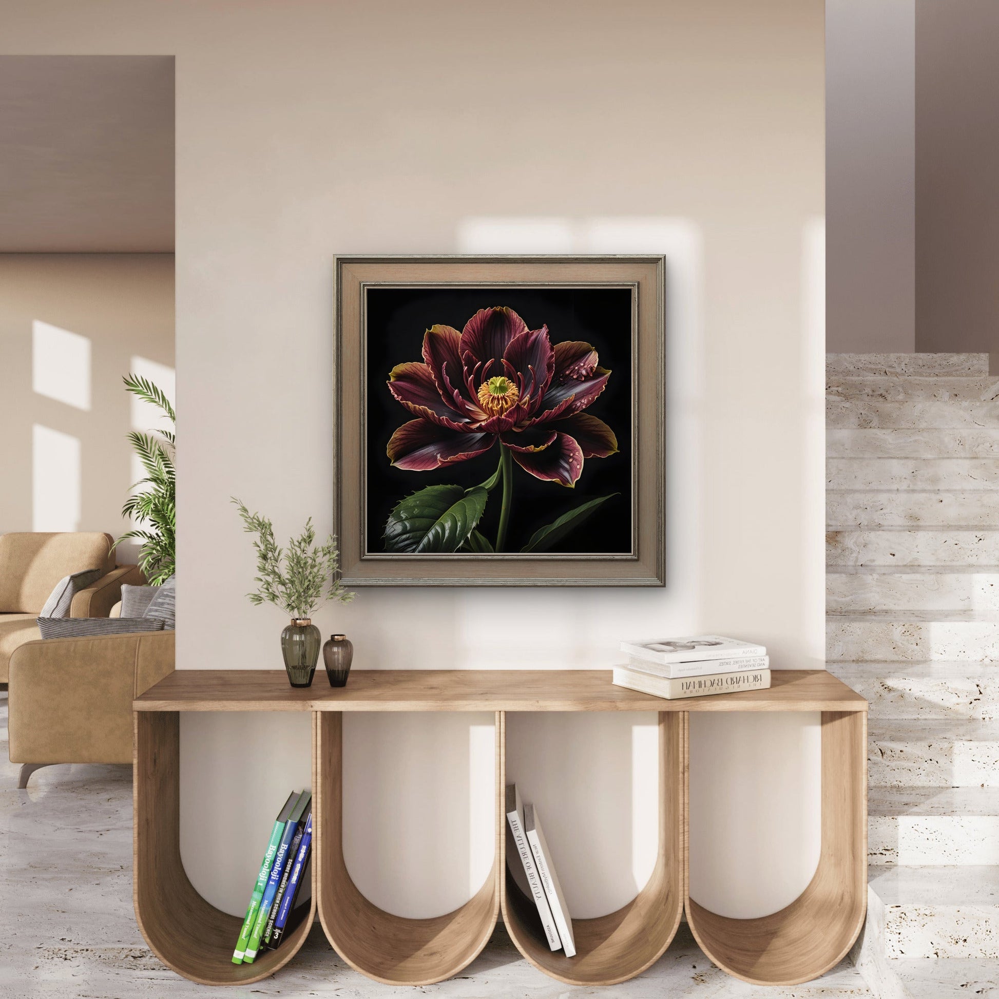 Digital Art - Botanical Studies - 3 - Square picture - Byeutifull Art