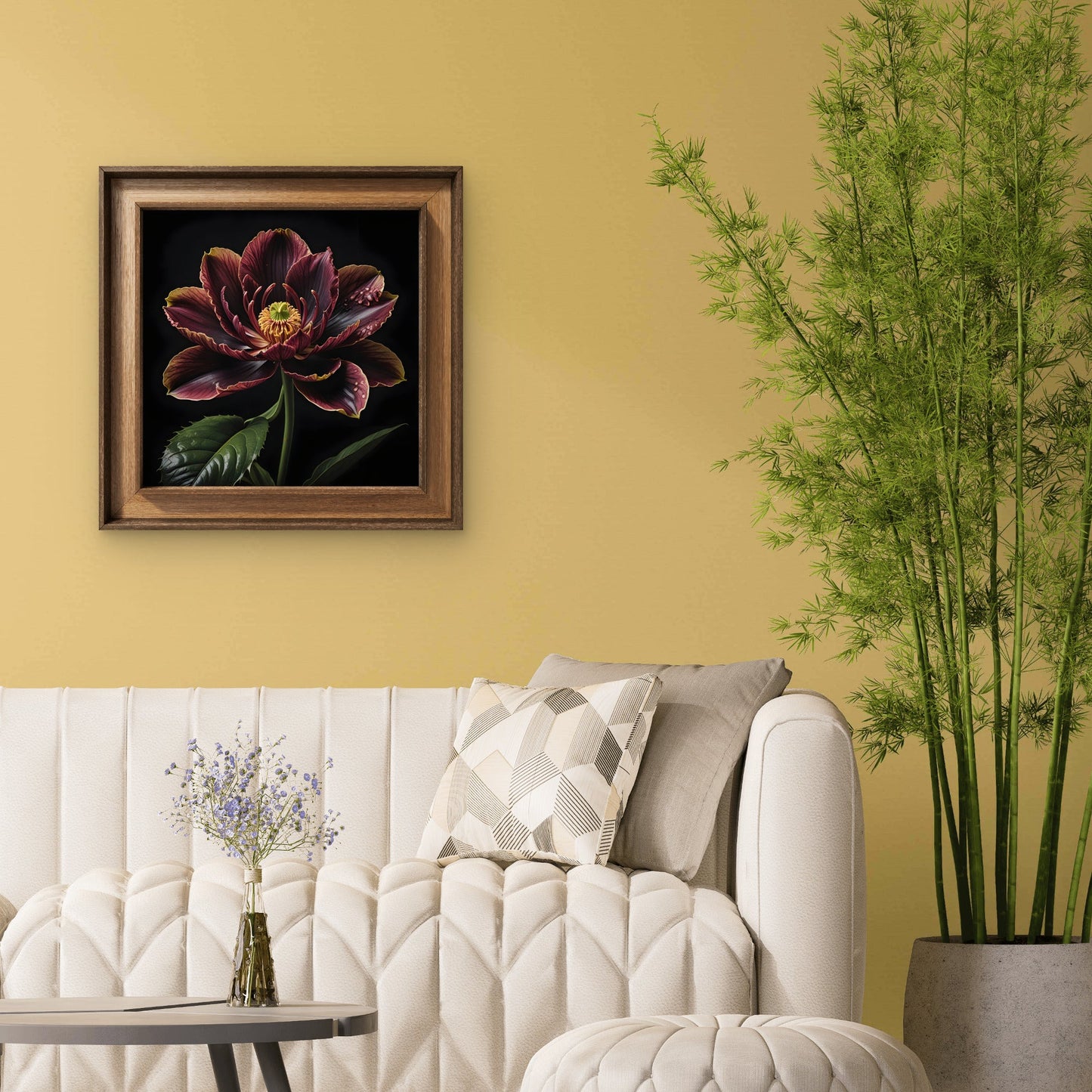 Digital Art - Botanical Studies - 3 - Square picture - Byeutifull Art