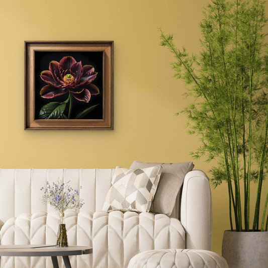 Digital Art - Botanical Studies - 3 - Square picture - Byeutifull Art