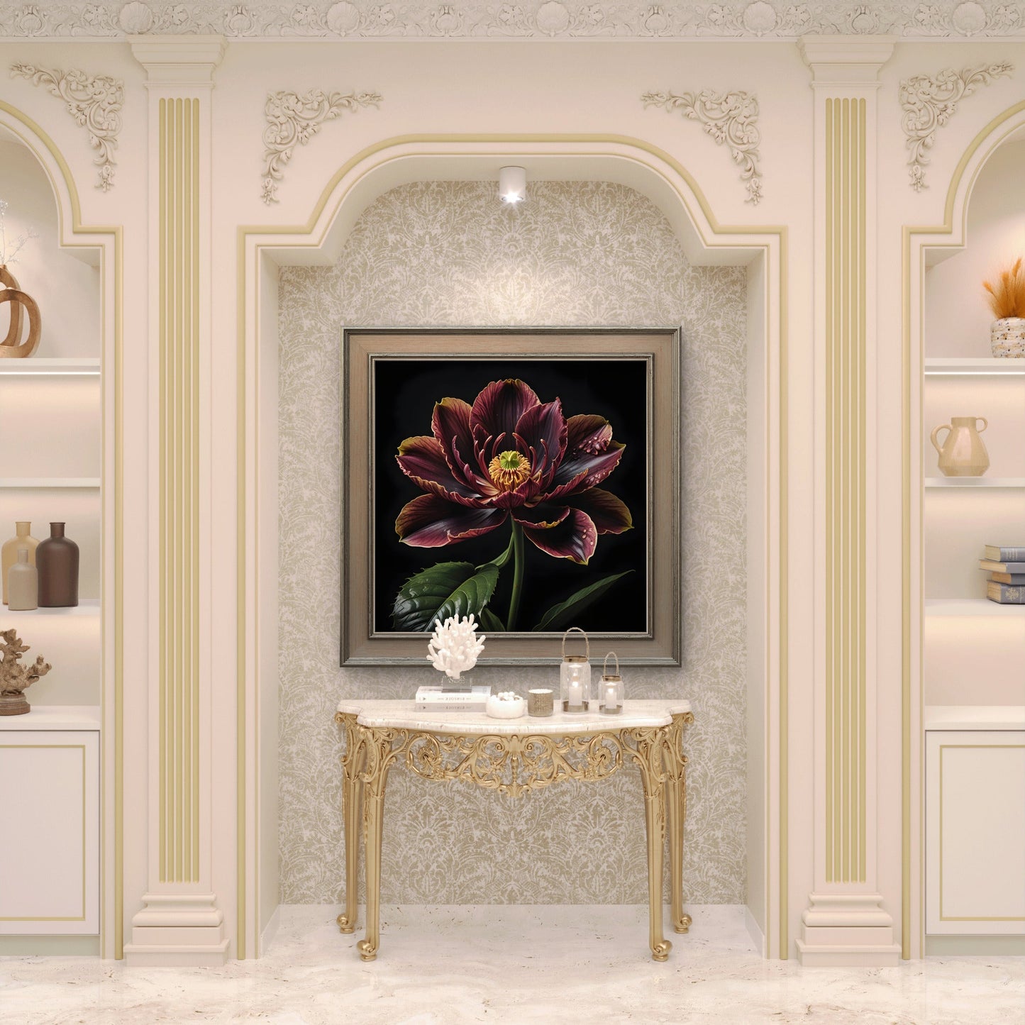 Digital Art - Botanical Studies - 3 - Square picture - Byeutifull Art