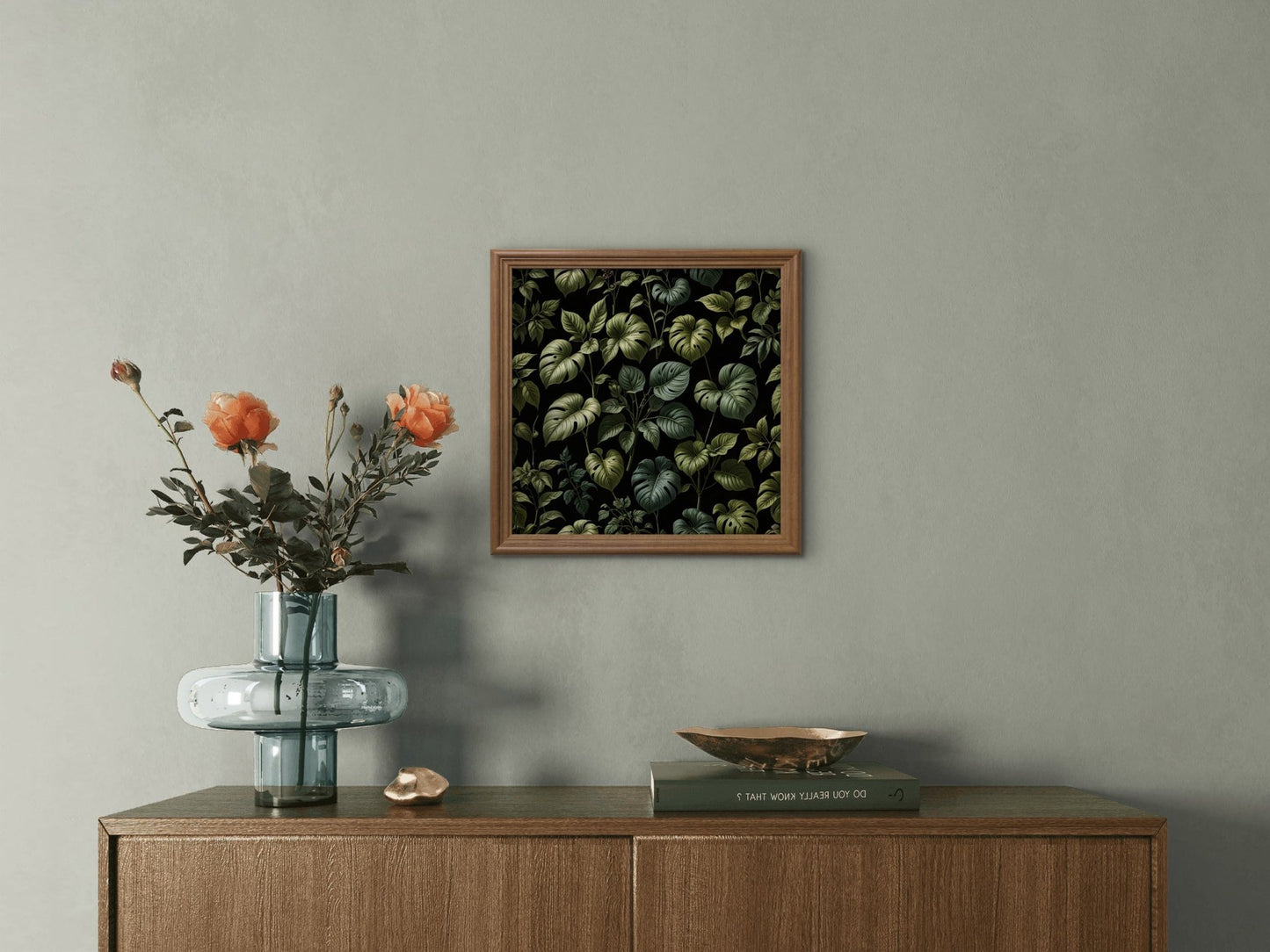 Digital Art - Botanical Studies - 6 - Square picture - Byeutifull Art