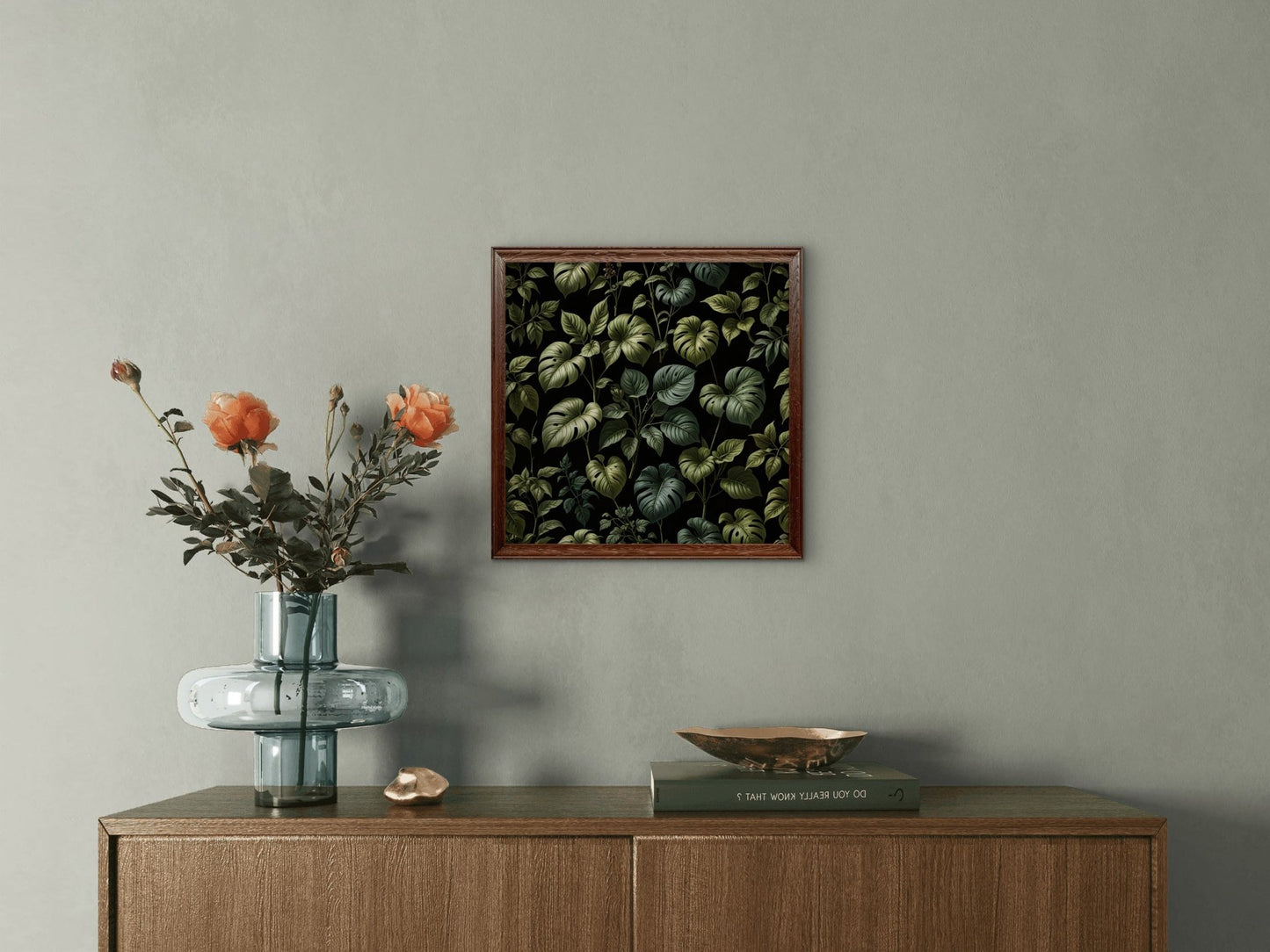 Digital Art - Botanical Studies - 6 - Square picture - Byeutifull Art