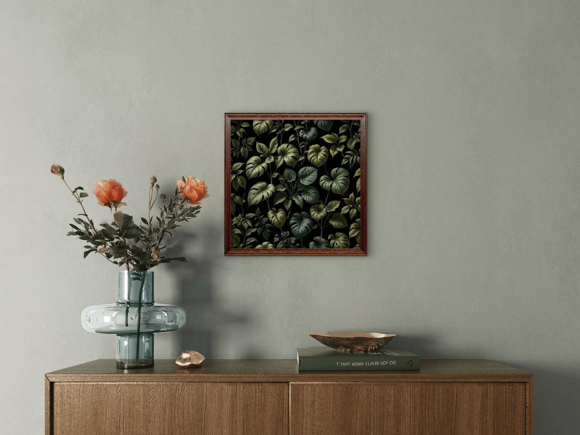 Digital Art - Botanical Studies - 6 - Square picture - Byeutifull Art