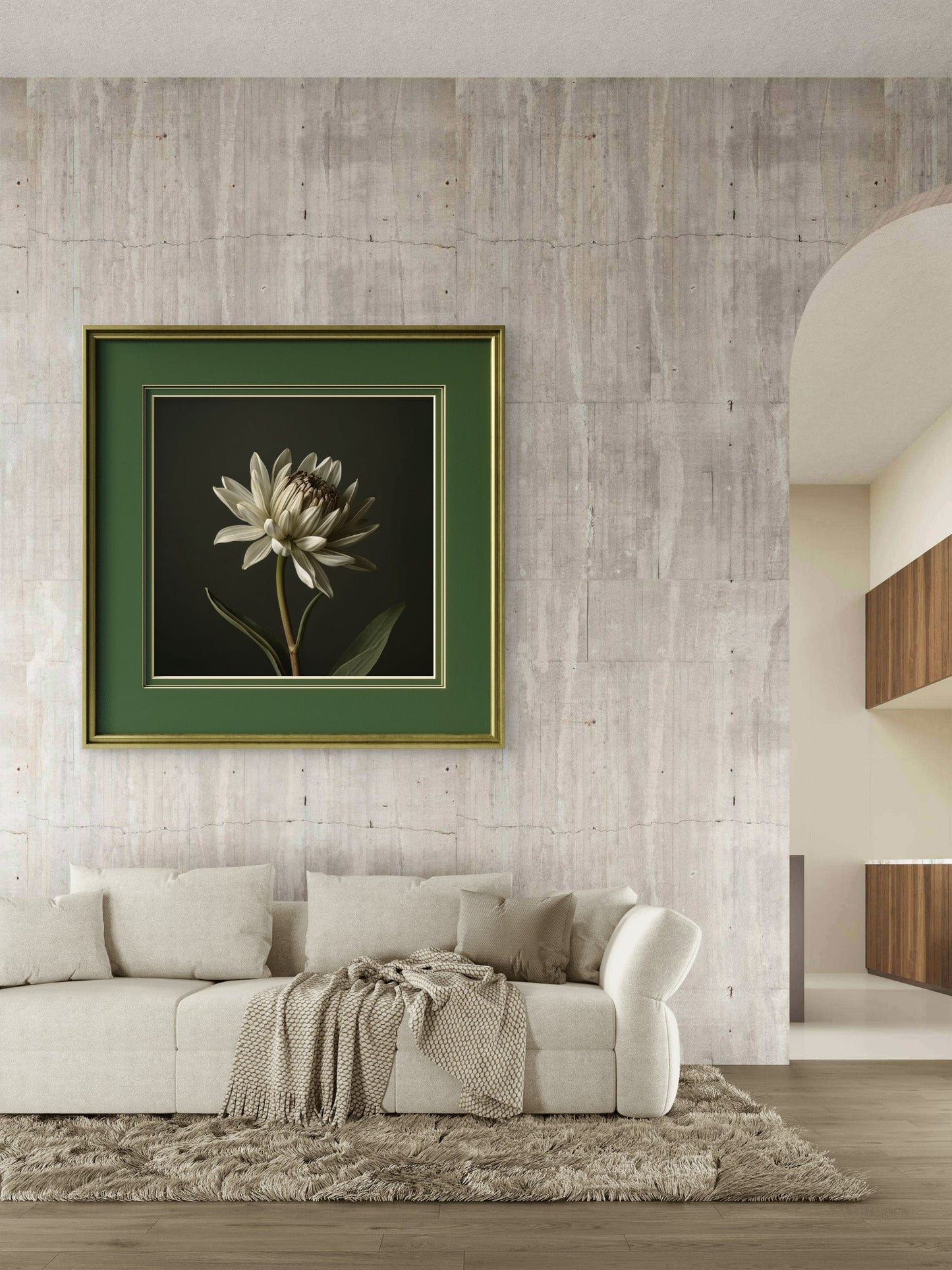 Digital Art - Botanical Studies - 7 - Square picture - Byeutifull Art