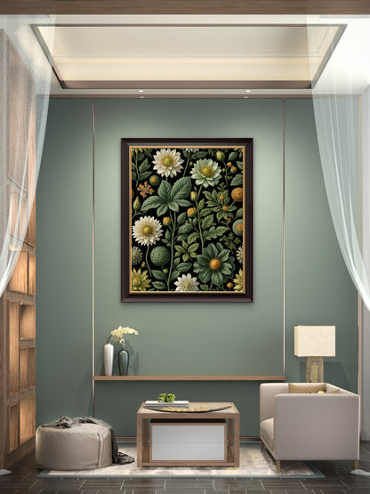 Digital Art - Tropical Leafs - 1 - Byeutifull Art