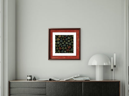 Digital Art - Tropical Leafs - 2 - Square picture - Byeutifull Art