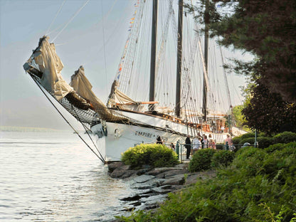 Empire Sandy at Dock — Brockville Harbour, St. Lawrence River - Byeutifull Art