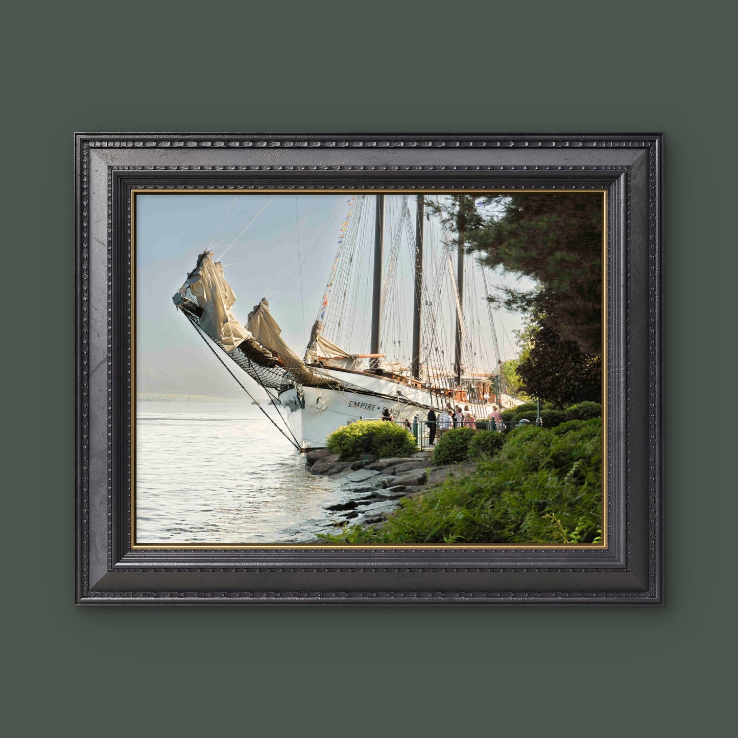 Empire Sandy at Dock — Brockville Harbour, St. Lawrence River - Byeutifull Art