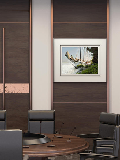 Empire Sandy at Dock — Brockville Harbour, St. Lawrence River - Byeutifull Art