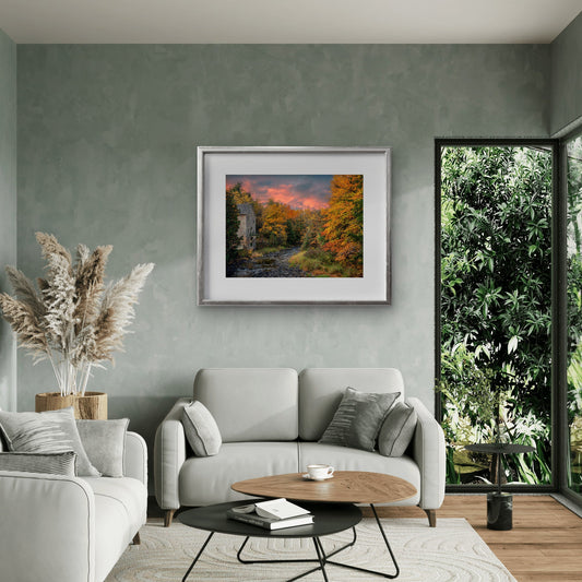 Golden Dusk at the Mill of Kintail - Byeutifull Art