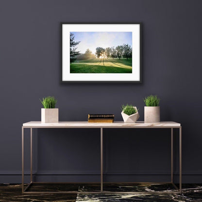 Morning Dew Fairway - Byeutifull Art