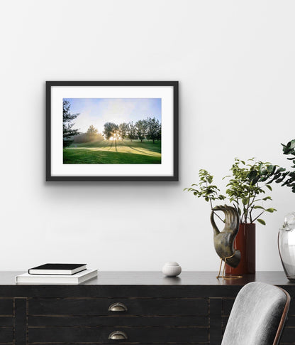 Morning Dew Fairway - Byeutifull Art