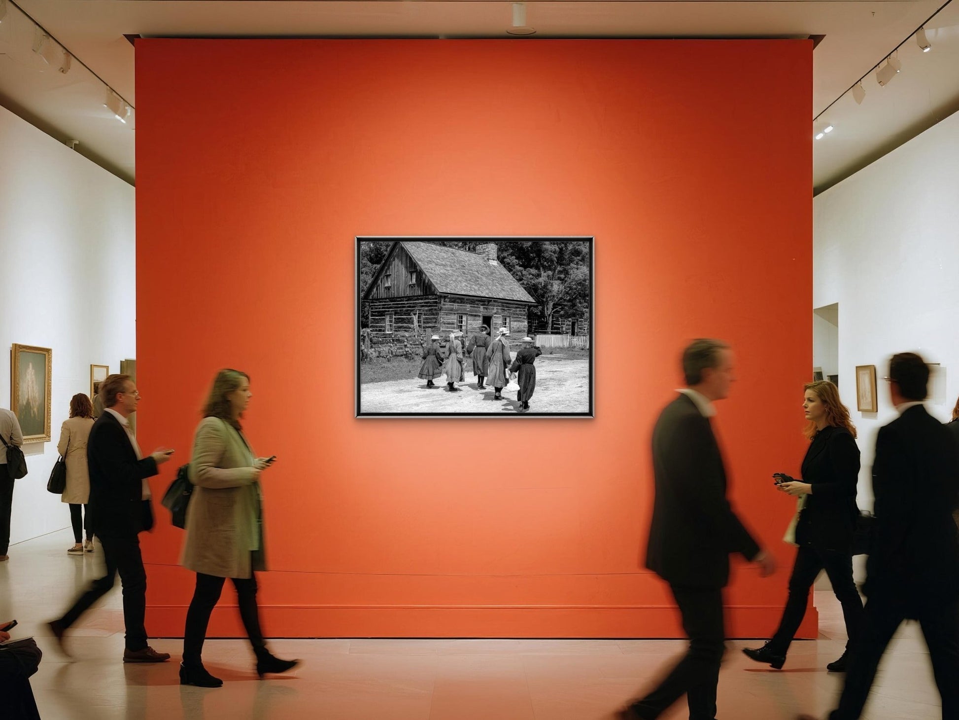 Morning Walk to the Schoolhouse – Early 1900's - Byeutifull Art