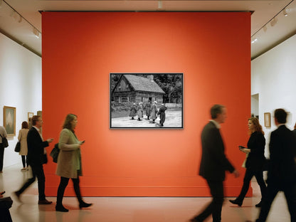 Morning Walk to the Schoolhouse – Early 1900's - Byeutifull Art