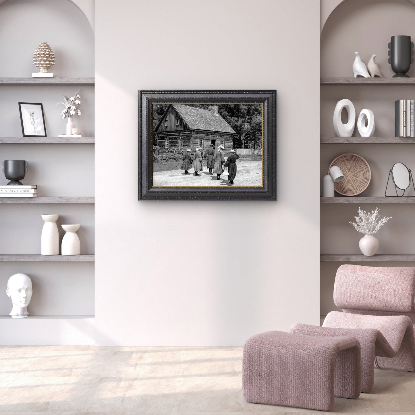 Morning Walk to the Schoolhouse – Early 1900's - Byeutifull Art