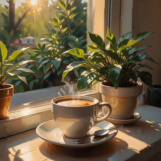 Neutral Minimalist Square Wall Art – Quiet Luxury - 23 - Abstract Print - Byeutifull Art