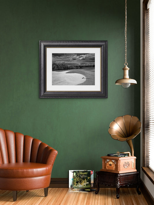 Quiet Fairway – Peaceful Golf Course Under Soft Gray Skies - Byeutifull Art