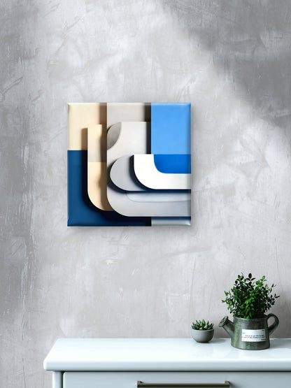 Quiet Luxury - 18 - Neutral Wall Art – Minimalist Square Print - Byeutifull Art