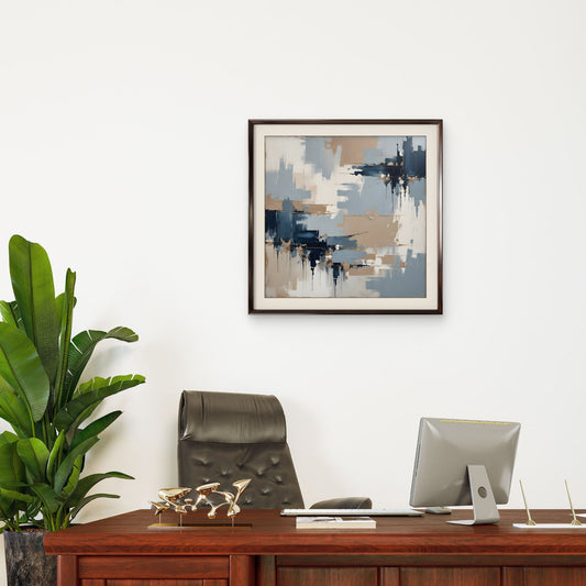 Quiet Luxury - 19 - Neutral Wall Art – Minimalist Square Print - Byeutifull Art