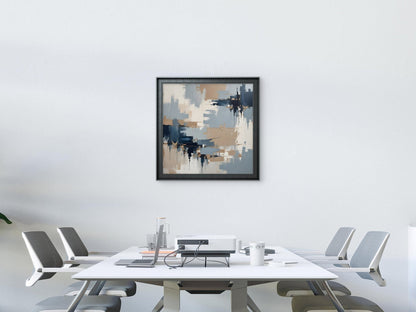 Quiet Luxury - 19 - Neutral Wall Art – Minimalist Square Print - Byeutifull Art