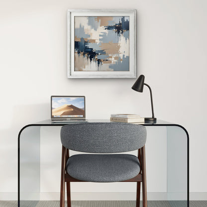 Quiet Luxury - 19 - Neutral Wall Art – Minimalist Square Print - Byeutifull Art