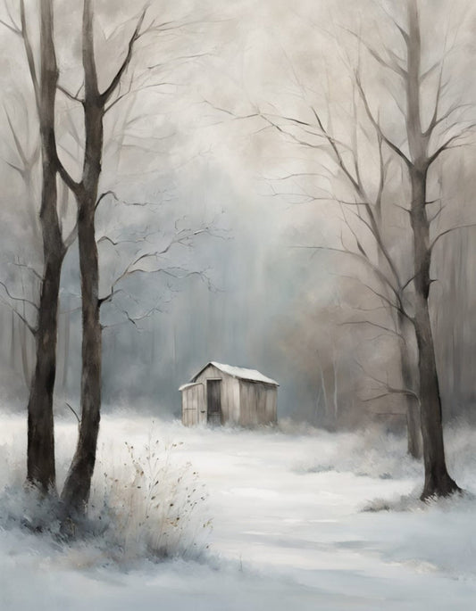 Quiet Luxury Neutral Abstract Wall Art | Dreamscape 1 - Byeutifull Art