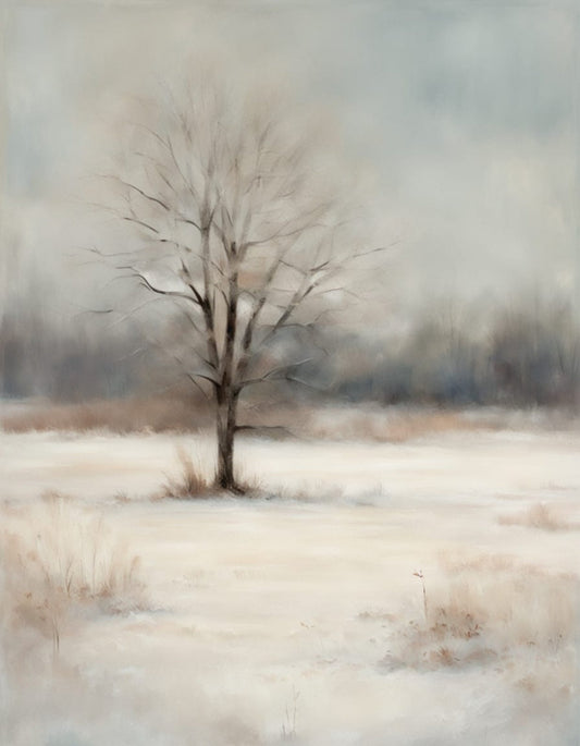 Quiet Luxury Neutral Abstract Wall Art | Dreamscape 2 - Byeutifull Art