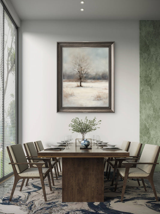 Quiet Luxury Neutral Abstract Wall Art | Dreamscape 2 - Byeutifull Art