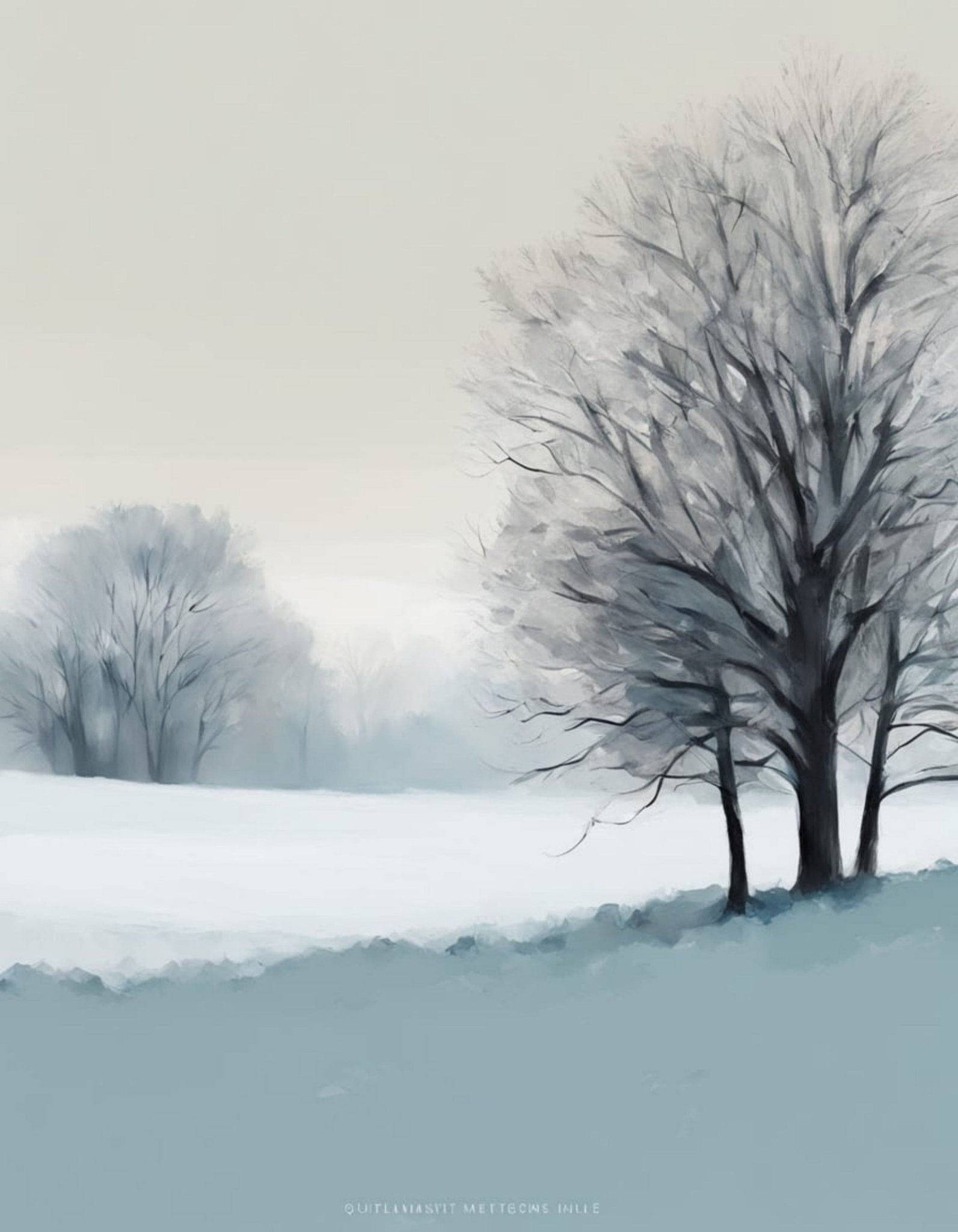 Quiet Luxury Neutral Abstract Wall Art | Dreamscape 3 - Byeutifull Art