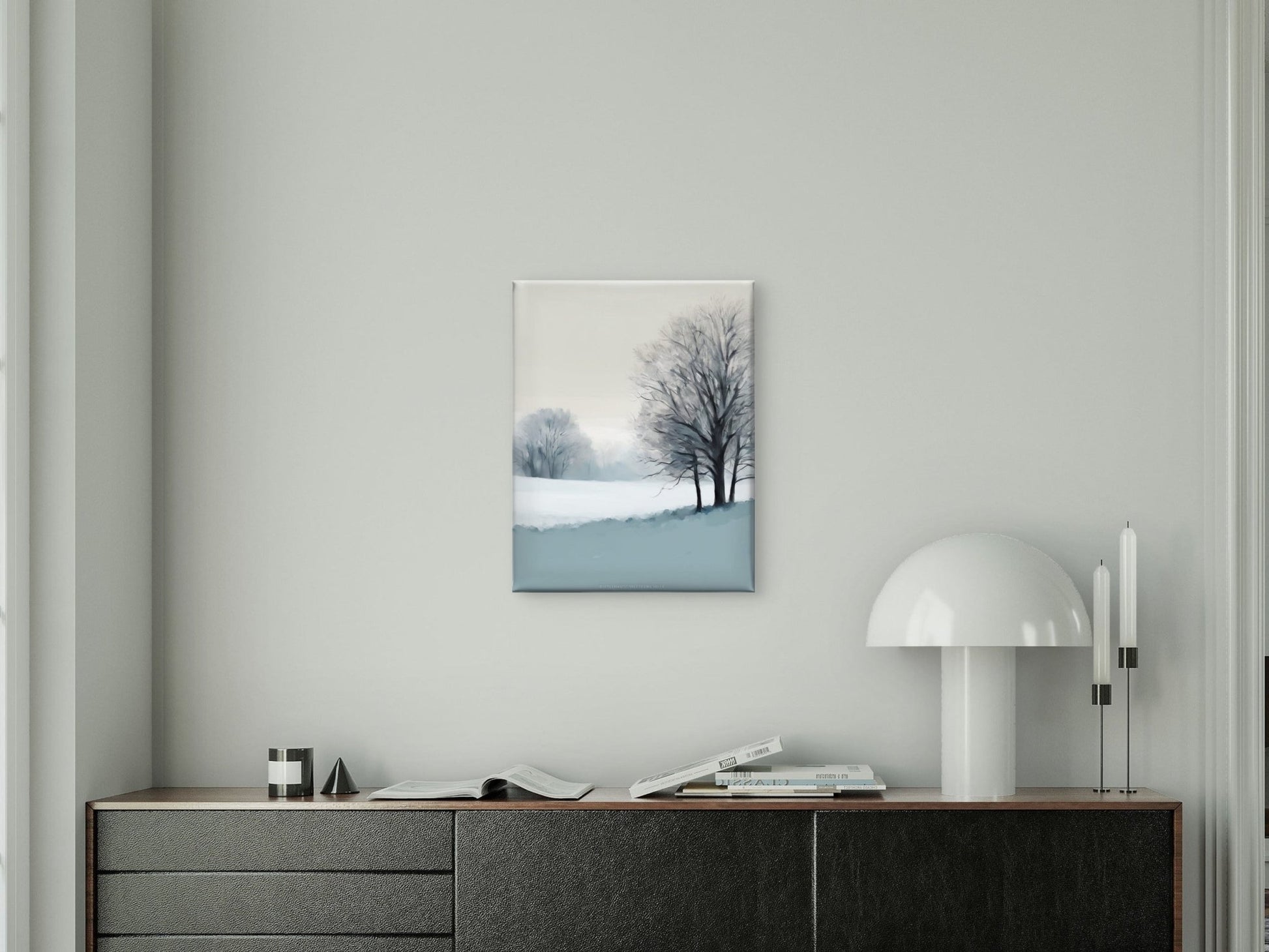 Quiet Luxury Neutral Abstract Wall Art | Dreamscape 3 - Byeutifull Art