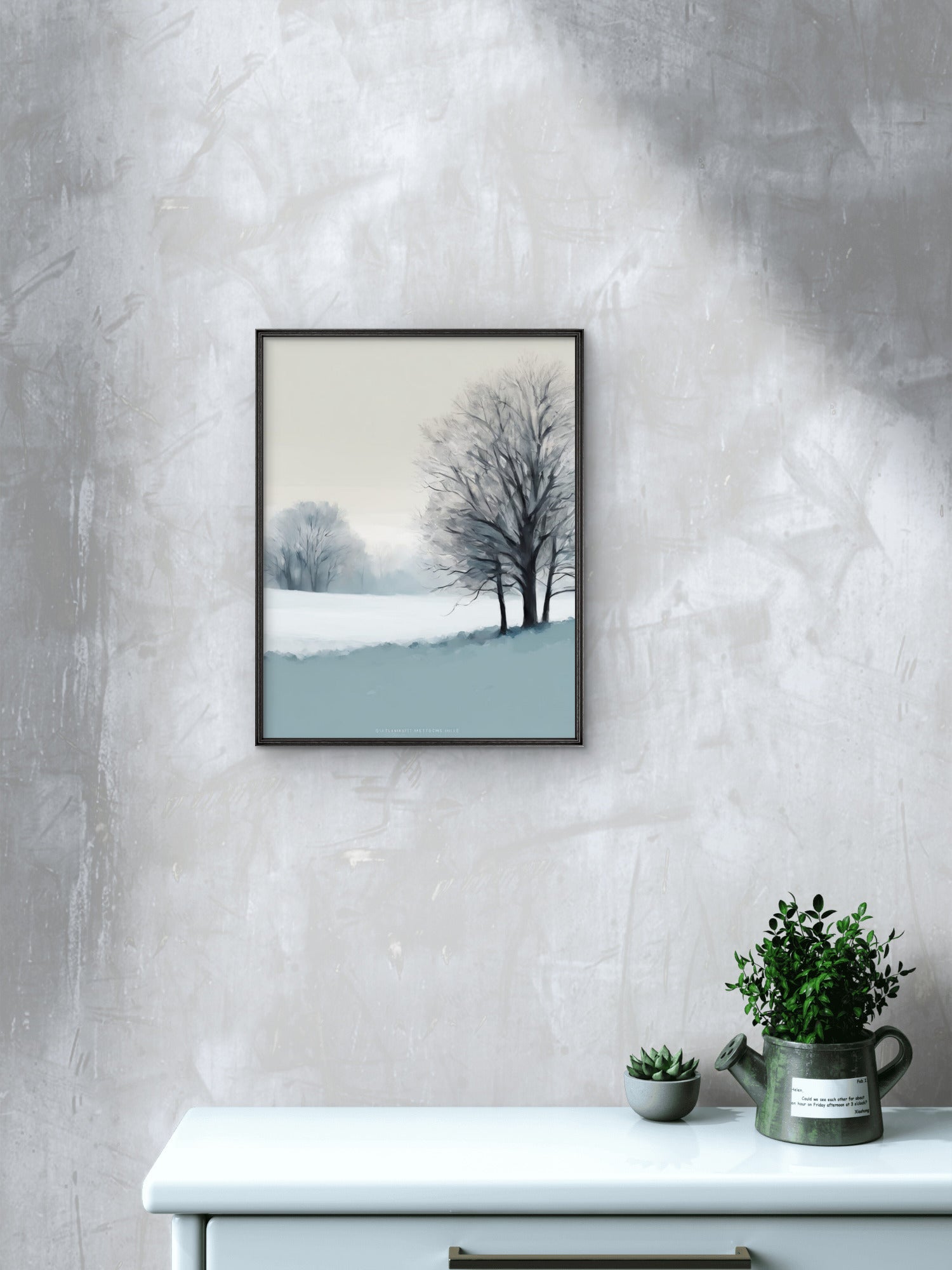 Quiet Luxury Neutral Abstract Wall Art | Dreamscape 3 - Byeutifull Art