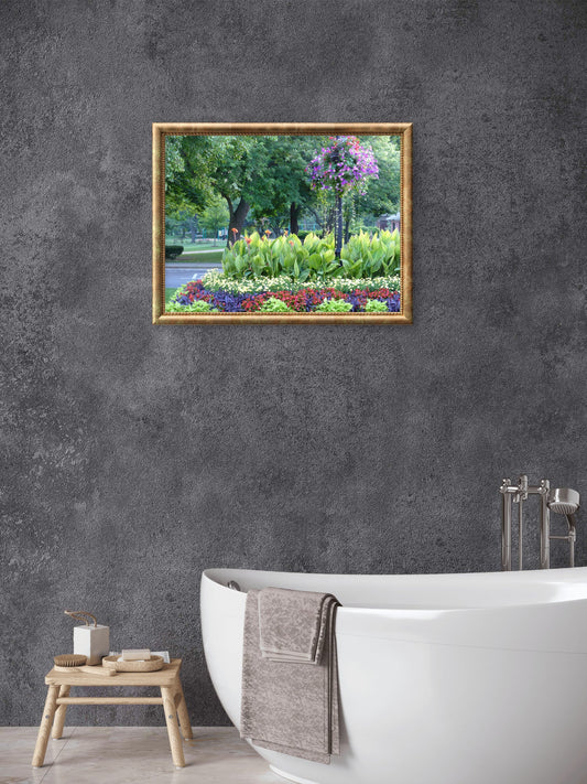 Riverside Garden Along the St. Lawrence River - Byeutifull Art