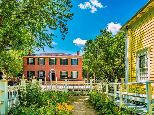 Sunlit Homesteads of the 1800s - Byeutifull Art