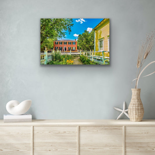 Sunlit Homesteads of the 1800s - Byeutifull Art