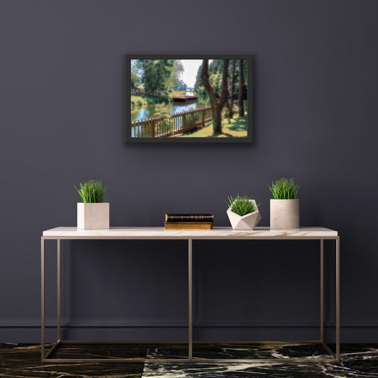 Sunlit Reflections — Upper Canada Village Canal - Byeutifull Art