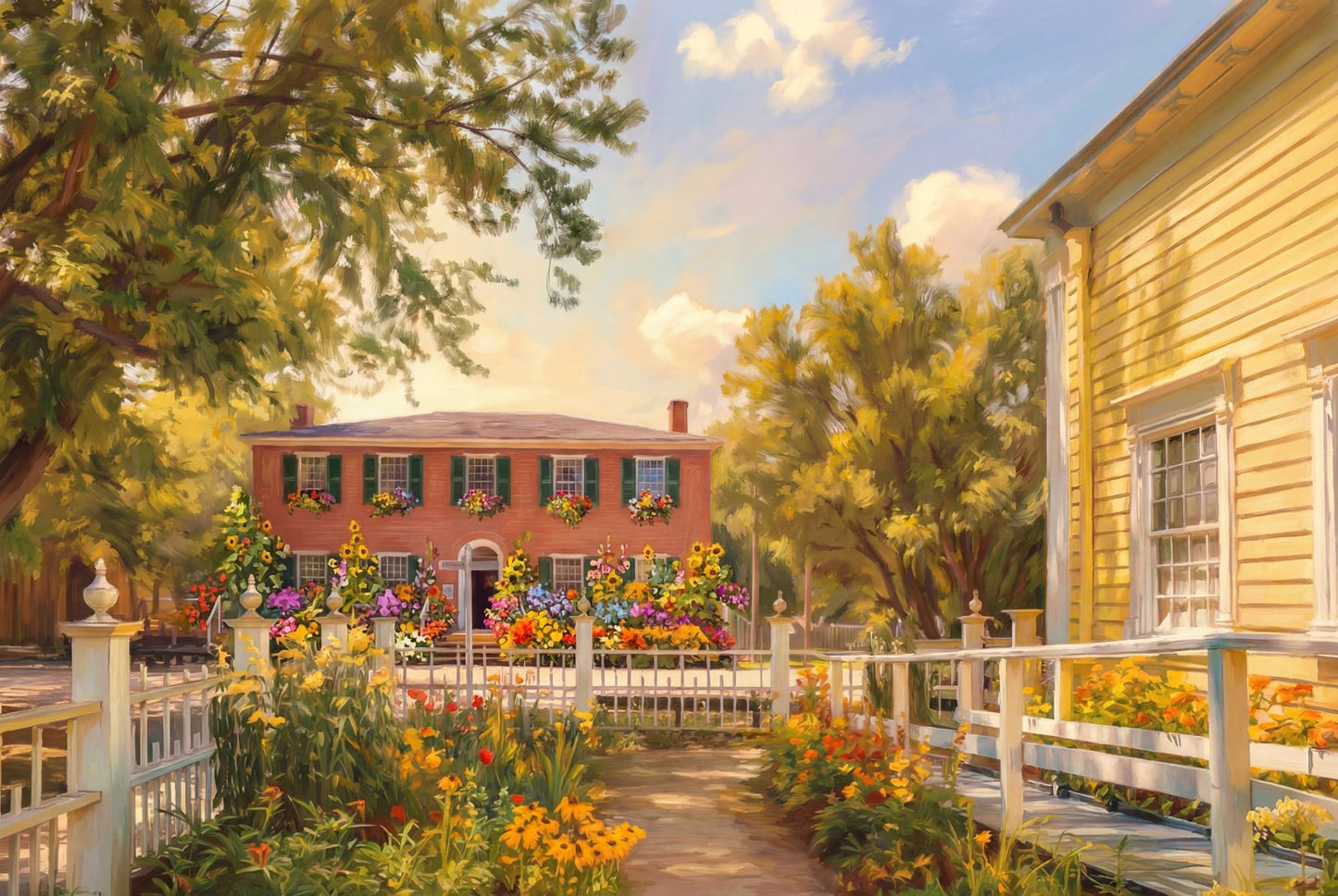 Vintage Floral Still Life Wall Art – Elegant Garden Flower Print – Quiet Luxury Decor - Byeutifull Art