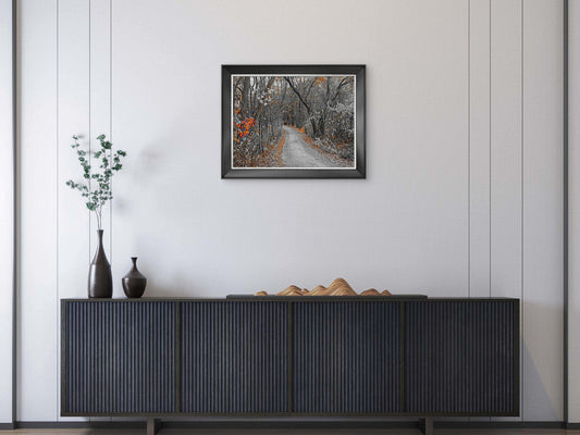 Winding Path, Rockport Ontario – Painterly Landscape Art Print - Byeutifull Art